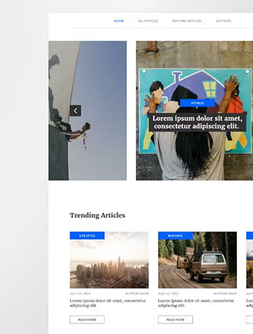 Diseño de blog